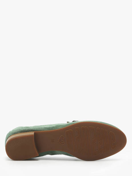 Mocassins Zanga Uit Leder Mam'zelle Groen women 4154304 ander zicht 5