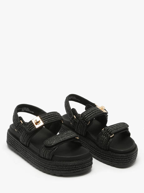 Sandalen Bigmona Uit Leder Steve madden Zwart women 11003034 ander zicht 1
