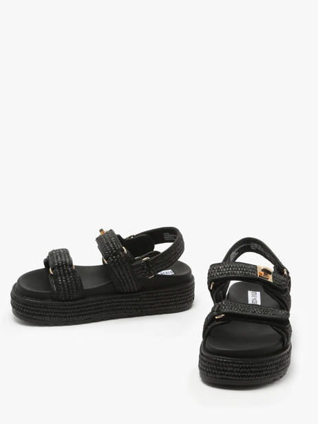 Sandalen Bigmona Uit Leder Steve madden Zwart women 11003034 ander zicht 2