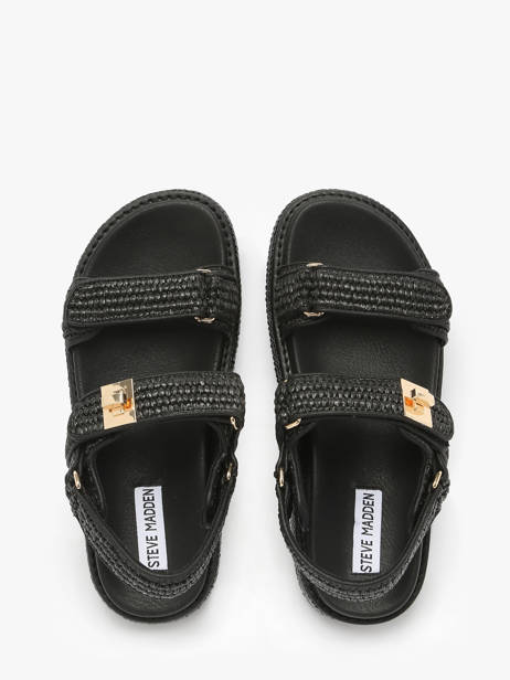 Sandalen Bigmona Uit Leder Steve madden Zwart women 11003034 ander zicht 3