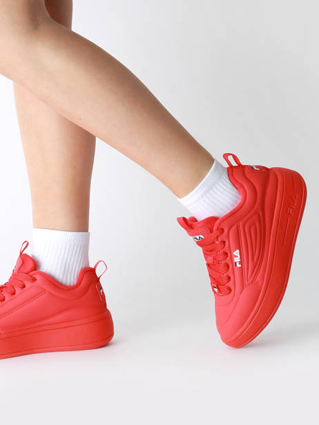 Sneakers Super Bubble Fila Rood women FFW0536 ander zicht 1