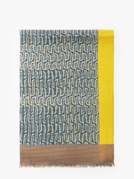 Sjaal MarÃ­timo Linnen 100x100cm Biba Veelkleurig accessoires RI274A
