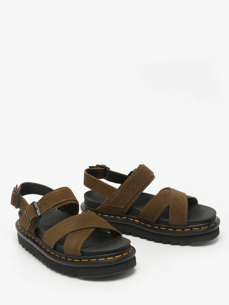 Sandalen Voss Ii Uit Leder Dr martens Bruin women 41122300 ander zicht 1