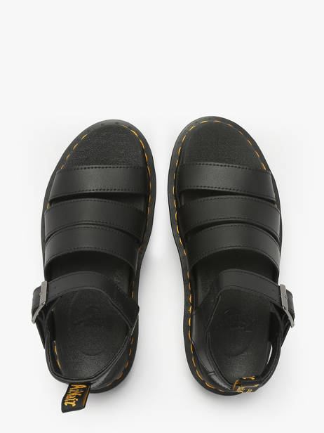 Sandalen Blaire Uit Leder Dr martens Zwart women 31520001 ander zicht 3