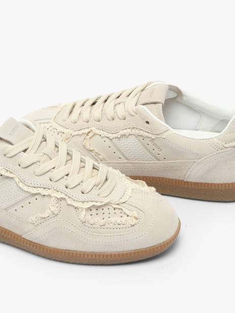 Sneakers Tb.490 Crochet Uit Leder Alohas Beige women 10082301 ander zicht 3