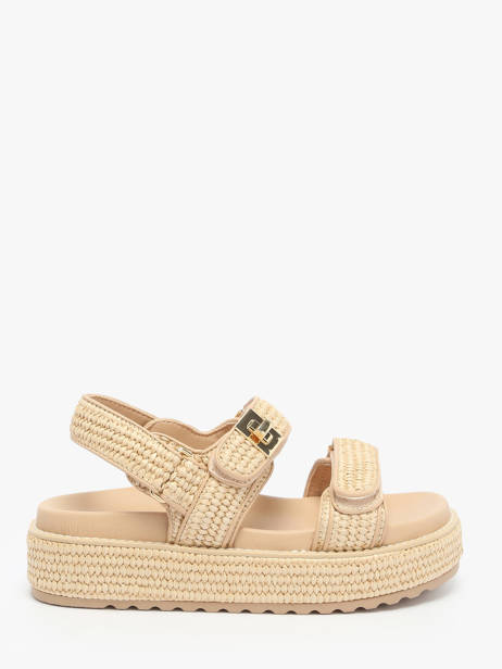 Sandalen Bigmona Uit Leder Steve madden Beige women 11003034