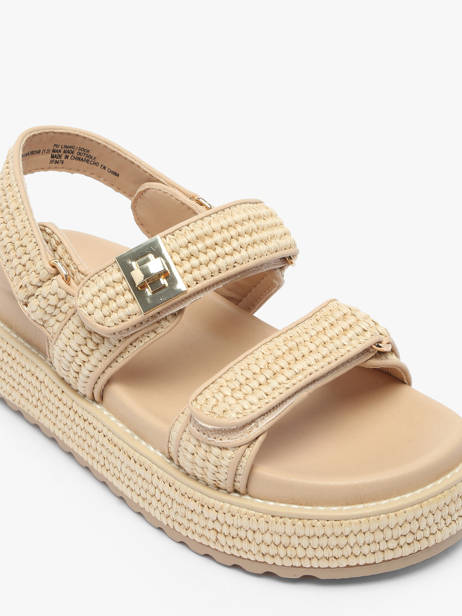 Sandalen Bigmona Uit Leder Steve madden Beige women 11003034 ander zicht 2