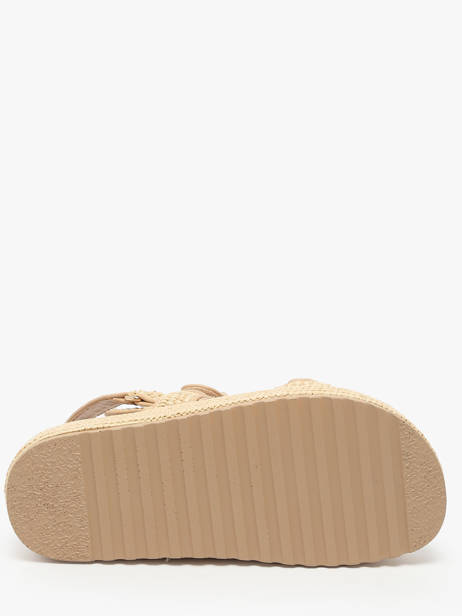 Sandalen Bigmona Uit Leder Steve madden Beige women 11003034 ander zicht 4