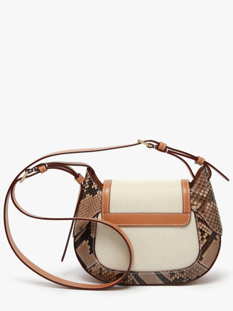 Cross Body Tas Paulette Lancel Bruin paulette A13374 ander zicht 4