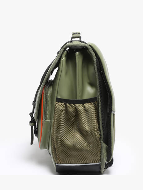 Rugzak 3 Compartimenten Cameleon Groen vintage north PBVWSD39 ander zicht 2
