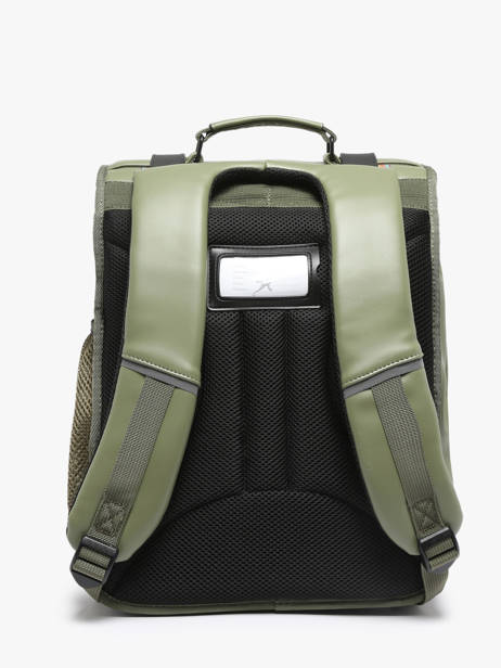 Rugzak 3 Compartimenten Cameleon Groen vintage north PBVWSD39 ander zicht 4