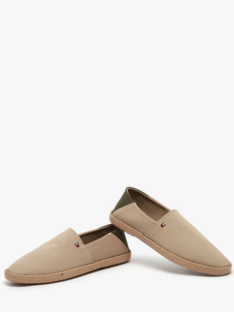 Espadrilles Tommy hilfiger Beige men 5353AEG ander zicht 2