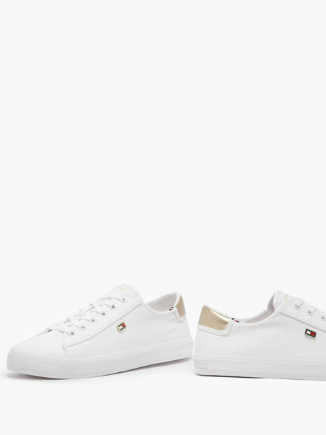 Sneakers Tommy hilfiger Wit women 8647YBS ander zicht 3