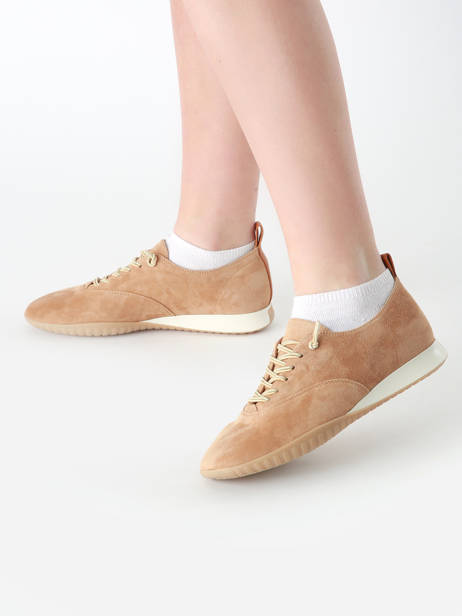 Sneakers Dart Uit Leder Mam'zelle Bruin women CSGLO24 ander zicht 1