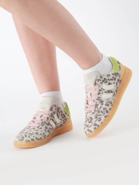 Sneakers Goal Uit Leder Coolway Veelkleurig women 7603184 ander zicht 1