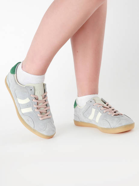 Sneakers Kizuna Uit Leder Coolway Grijs women 7603189 ander zicht 1