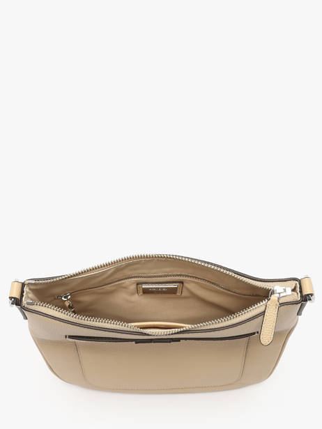 Cross Body Tas Cameryn Leder Lauren ralph lauren Beige cameryn 31970152 ander zicht 3