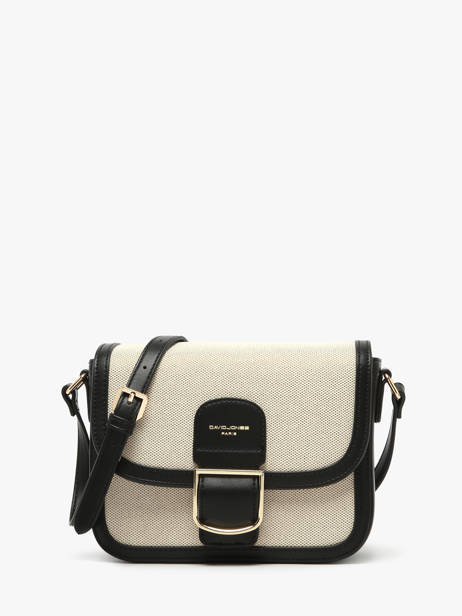 Cross Body Tas Deauville David jones Zwart deauville CM7014A