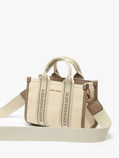 Handtas /cross Body La Baule David jones Beige la baule CM7459 ander zicht 2