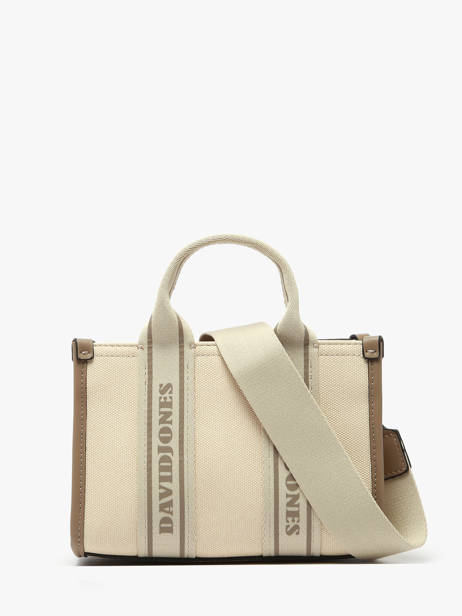 Handtas /cross Body La Baule David jones Beige la baule CM7459 ander zicht 4