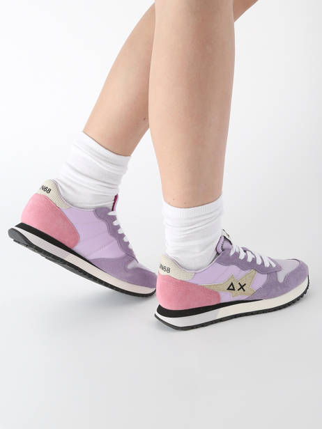 Sneakers Stargirl Glitter Sun68 Violet women Z35212 ander zicht 1