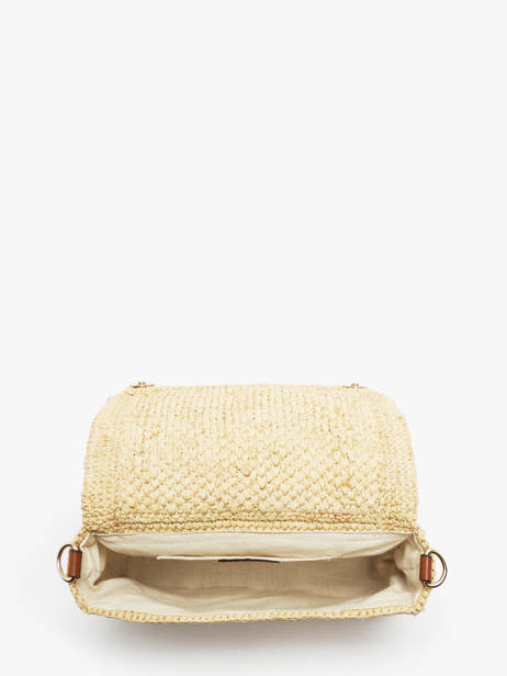 Cross Body Tas Raphia Raphia Nat et nin Beige raphia RA ander zicht 3