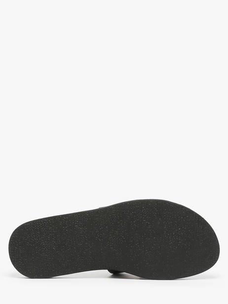 Slippers Emia Uit Leder Les tropeziennes Zwart men EMIA ander zicht 4