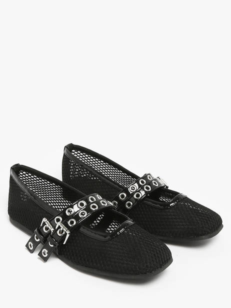 Ballerinas Colors of california Zwart women CPATTY07 ander zicht 1