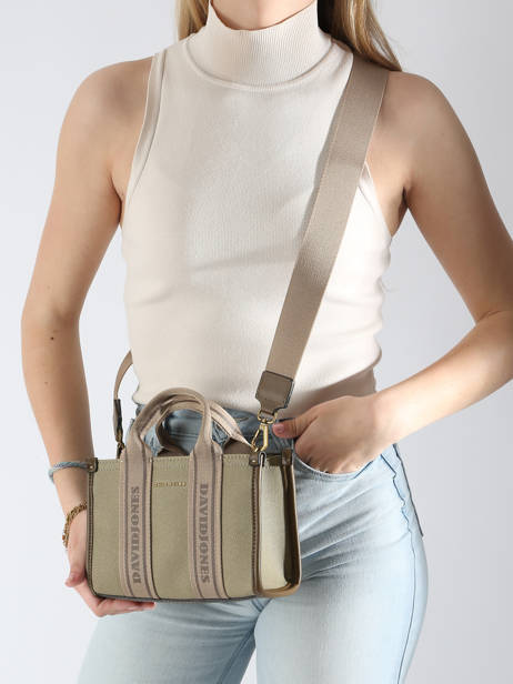 Handtas /cross Body La Baule David jones Groen la baule CM7459 ander zicht 1