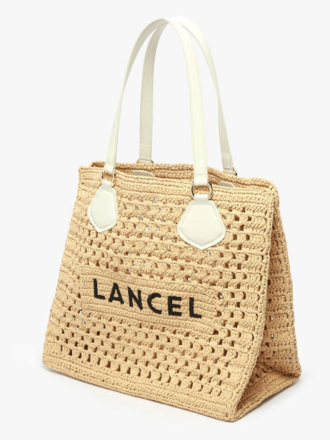 Schoudertas Cabas D'ete Lancel Beige cabas d'ete A13416 ander zicht 2