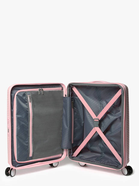 Handbagage Soundbox American tourister Roze soundbox 32G001 ander zicht 3