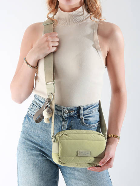 Cross Body Tas David jones Groen plum CM7475 ander zicht 1