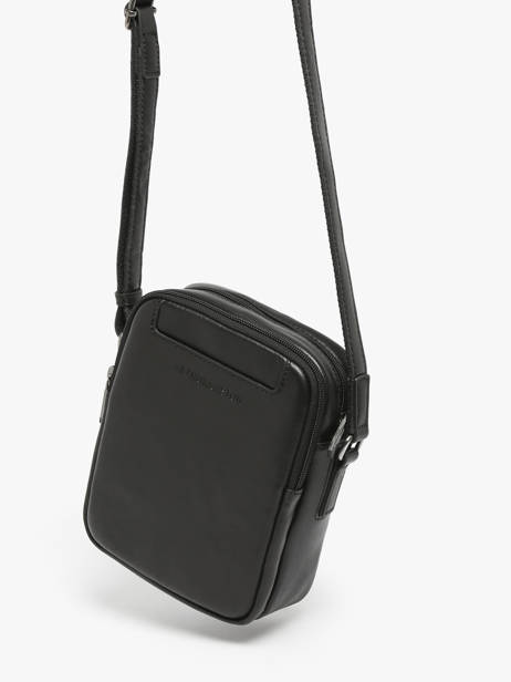 Cross Body Tas Arthur & aston Zwart leon 8 ander zicht 2