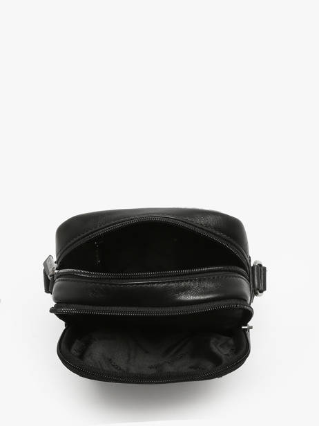 Cross Body Tas Arthur & aston Zwart leon 8 ander zicht 3