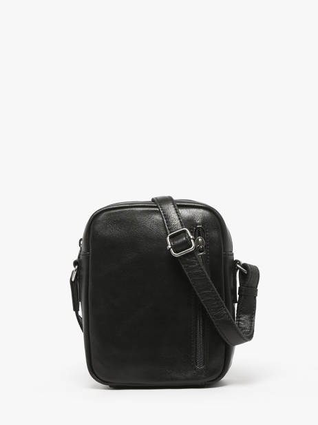 Cross Body Tas Arthur & aston Zwart leon 8 ander zicht 4