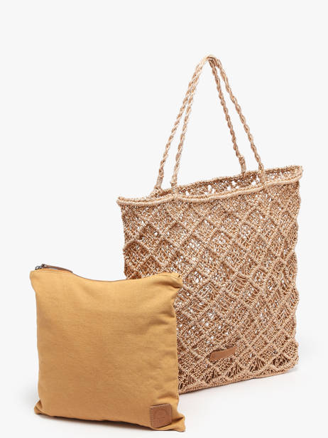 Schoudertas Natural Biba Beige natural MSN1B ander zicht 2