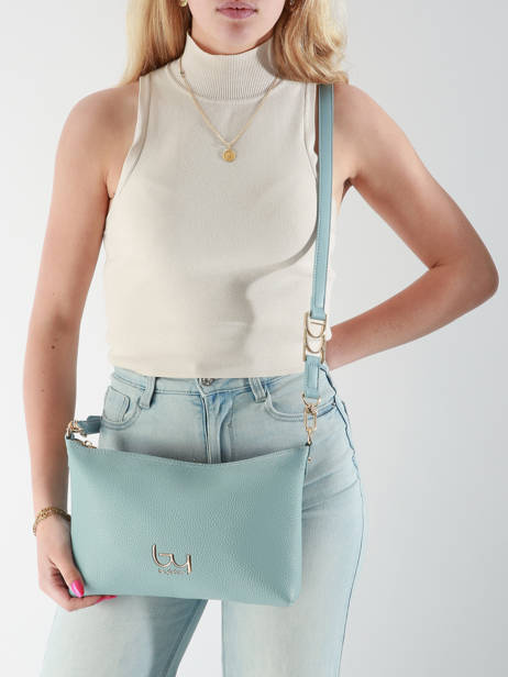 Cross Body Tas Naos By byblos Blauw naos BS33B04 ander zicht 1