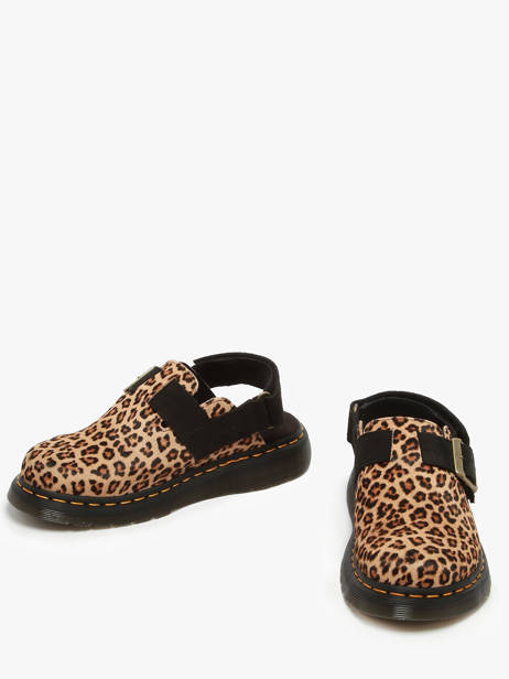 Slippers Jorge Iii Uit Leder Dr martens Zwart women 41088200 ander zicht 3