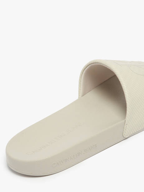 Slippers Calvin klein jeans Beige men 1269ACF ander zicht 2