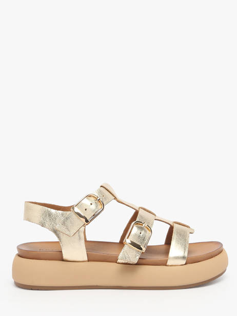 Sandalen Uit Leder Inuovo Goud women A96046