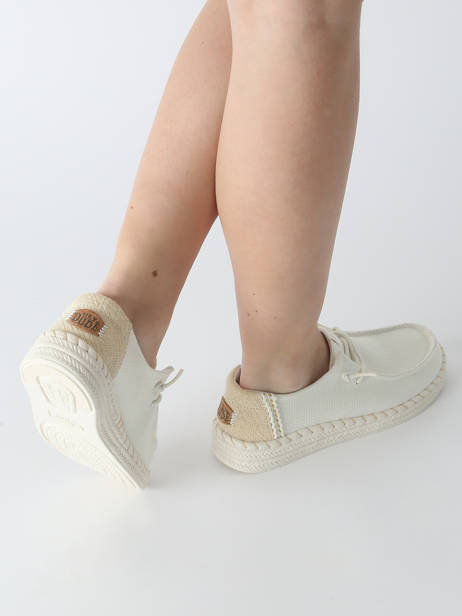Mocassins Wendy Hey dude Beige women 43681 ander zicht 1