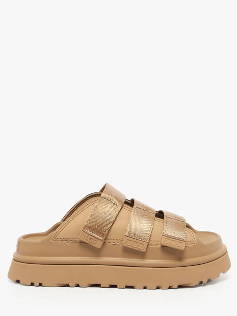 Slippers Goldenglow Uit Leder Ugg Bruin women 1167430