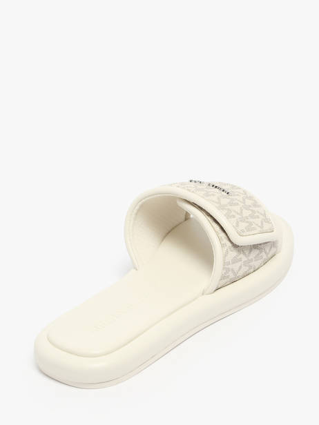 Slippers Suki Michael kors Wit women KFA1B150 ander zicht 3