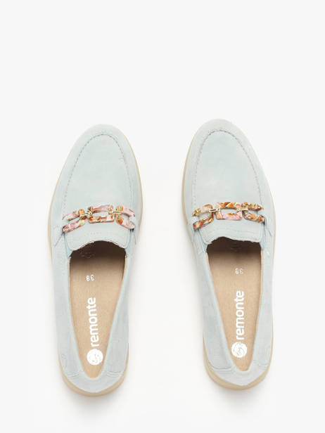 Mocassins Uit Leder Remonte Blauw accessoires 12 ander zicht 3
