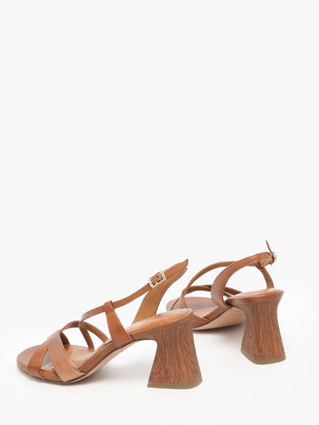 Sandalen Met Hak Uit Leder Tamaris Bruin accessoires 44 ander zicht 2