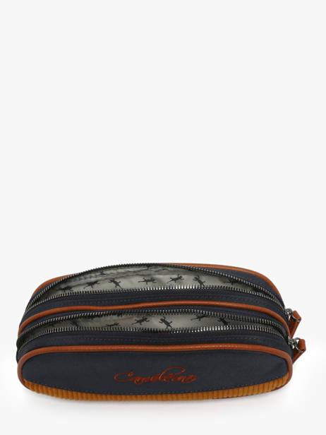 Pennenzak Kinderen 2 Compartimenten Cameleon Blauw vintage urban VIB-TROU ander zicht 1