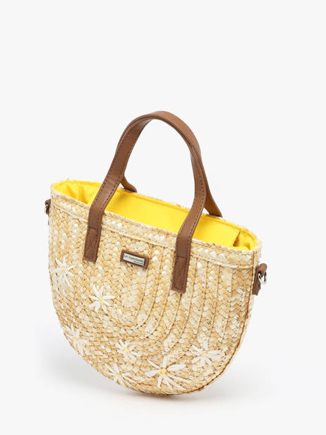 Handtas Koa Les tropeziennes Beige koa TZ03 ander zicht 1