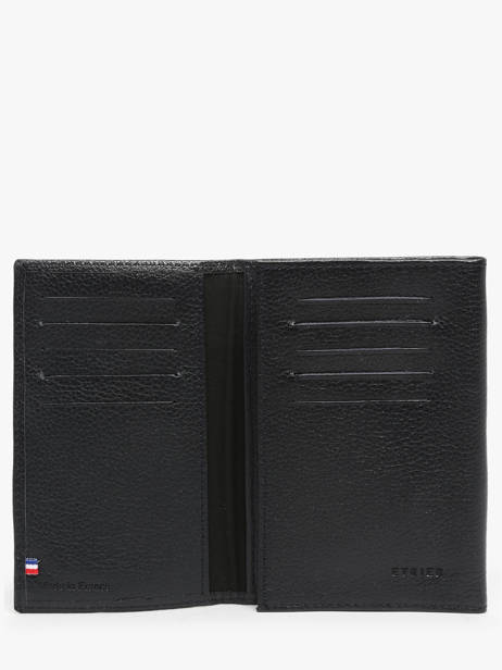 Kaarthouder Madras Leder Etrier Blauw madras EMAD024 ander zicht 1