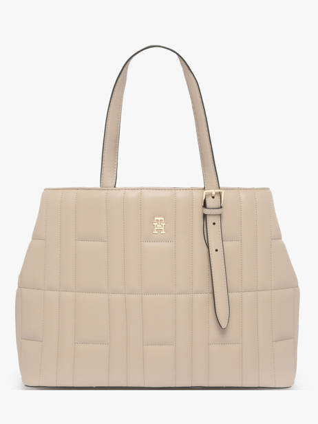 Schoudertas Th Feminine  Polyurethaan Tommy hilfiger Bruin th feminine  AW17452