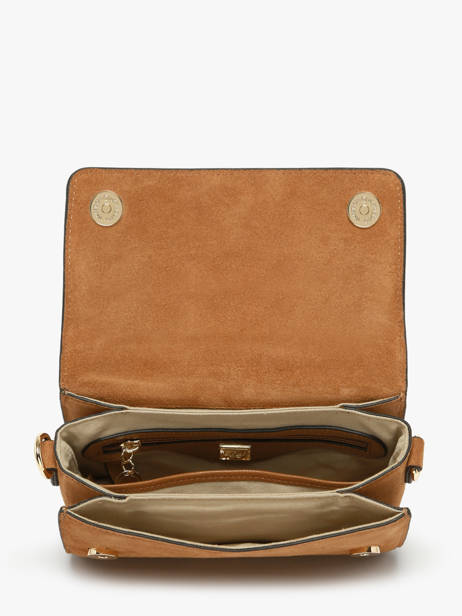 Cross Body Tas S Altesse Suede Etrier Bruin altesse suede EASU048S ander zicht 3